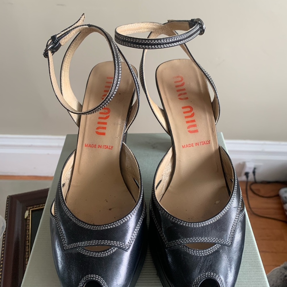 Miu Miu Platform Heels - image 2